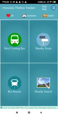 Oahu Honolulu Bus Tracker android App screenshot 2